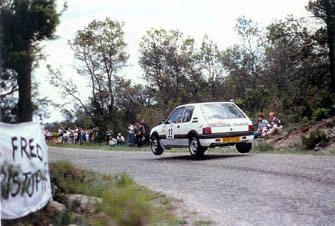 205 GTI Groupe A - Arrière